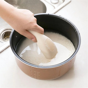 1/3PCS Творческа пералня за ориз Нова кухня Многофункционална лъжица за измиване на ориз Отцедник Преносим филтър Кухня за измиване на ориз