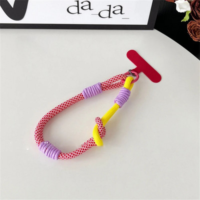 Miela mobiliojo telefono virvele pakabinama puošmena, kurią galima nešiotis susukamas virves, neprarandantis pakabukas, madinga, tvirta riešo trumpų dirželių juosta