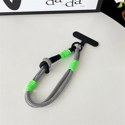 Miela mobiliojo telefono virvele pakabinama puošmena, kurią galima nešiotis susukamas virves, neprarandantis pakabukas, madinga, tvirta riešo trumpų dirželių juosta