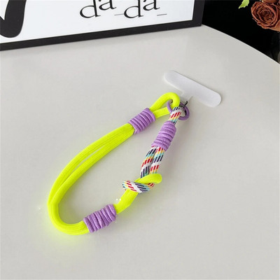 Miela mobiliojo telefono virvele pakabinama puošmena, kurią galima nešiotis susukamas virves, neprarandantis pakabukas, madinga, tvirta riešo trumpų dirželių juosta