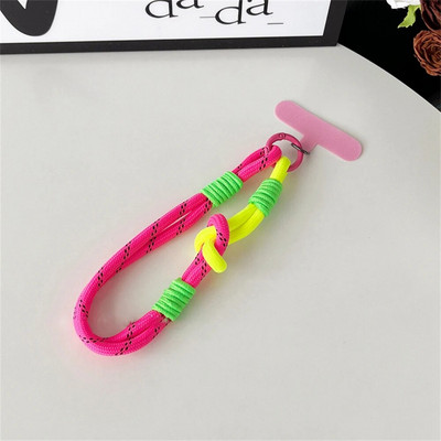 Miela mobiliojo telefono virvele pakabinama puošmena, kurią galima nešiotis susukamas virves, neprarandantis pakabukas, madinga, tvirta riešo trumpų dirželių juosta