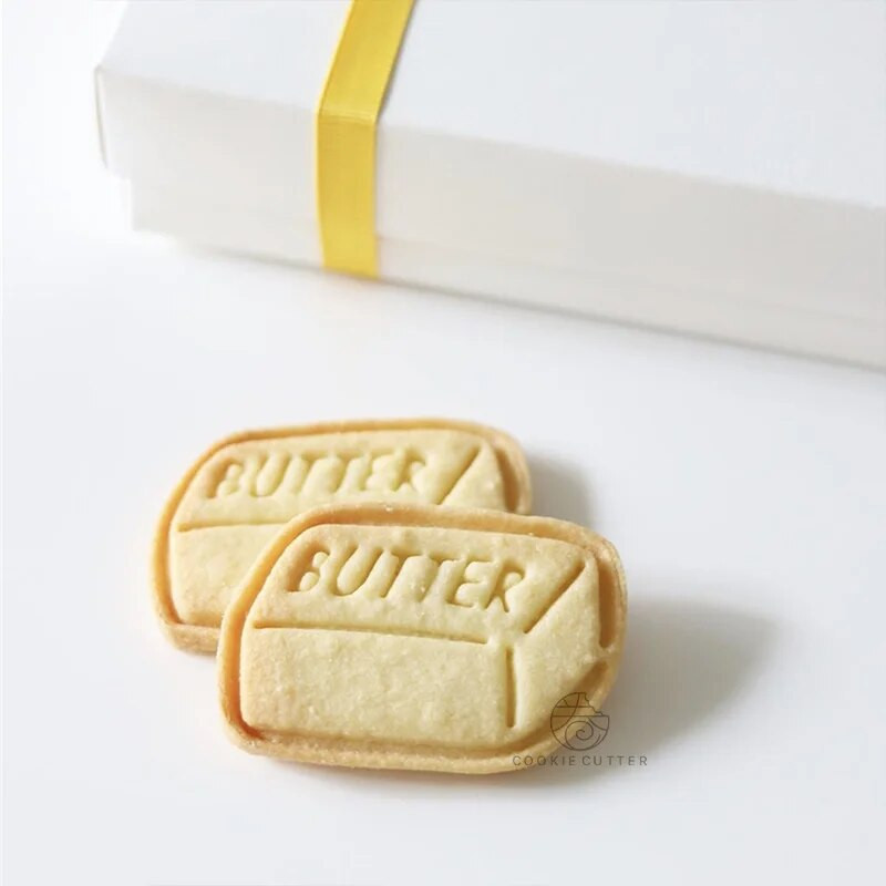 Sviesto kvadratinės plytos formos sausainių pjaustytuvas sausainių formoms Kepimo reikmenys Kepimo Maistas Garde Plastikinis Biskvitas Fondant pjaustytuvas Virtuvės įrankiai