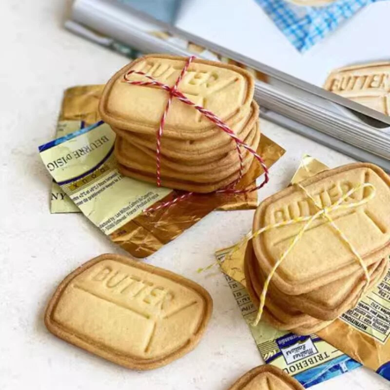 Sviesto kvadratinės plytos formos sausainių pjaustytuvas sausainių formoms Kepimo reikmenys Kepimo Maistas Garde Plastikinis Biskvitas Fondant pjaustytuvas Virtuvės įrankiai