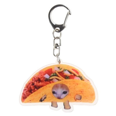 Breloc cu pisică banană pentru studenți Decorații amuzante cu pandantiv pentru șnur Lanț telefon cu farmec pentru pisici Decoruri cu curele anti-pierdere