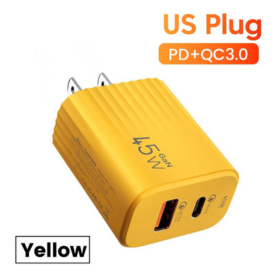 Olaf 45W USB putni punjač za brzo punjenje tipa C QC 3.0 adapteri za Xiaomi Huawei Iphone 15 tablet uređaje