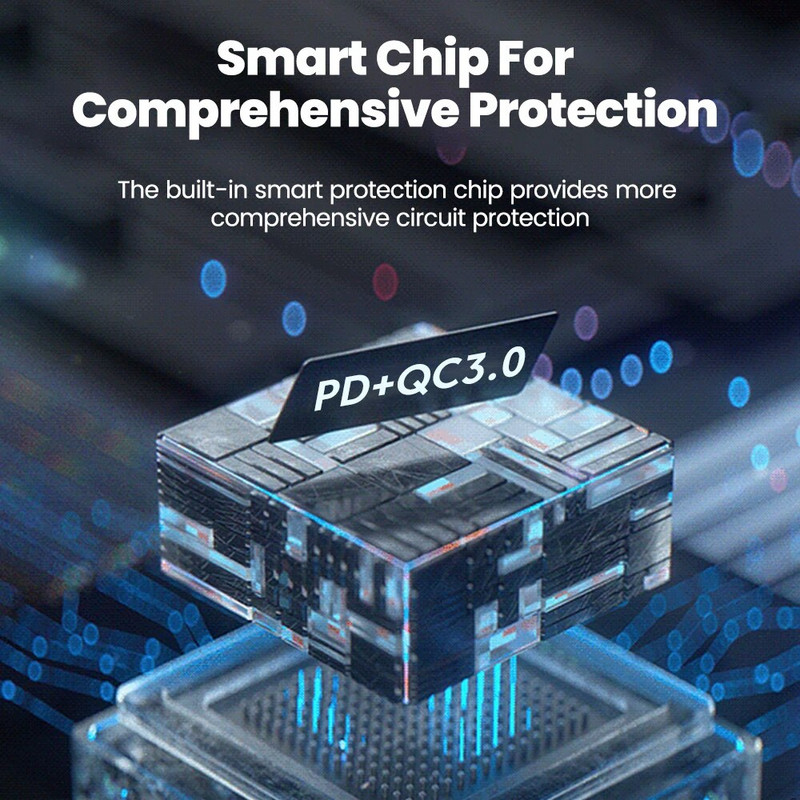 Olaf 45W USB putni punjač za brzo punjenje tipa C QC 3.0 adapteri za Xiaomi Huawei Iphone 15 tablet uređaje