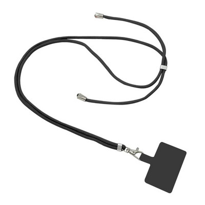 NAUJAS Reguliuojamas telefono raištelis Nuimamas kaklo laidas Kaklo dirželio karabinas Suderinamas pakabukas su kortele mobiliojo raktų pakabuko spalvoms