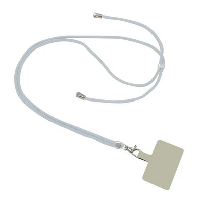 NAUJAS Reguliuojamas telefono raištelis Nuimamas kaklo laidas Kaklo dirželio karabinas Suderinamas pakabukas su kortele mobiliojo raktų pakabuko spalvoms