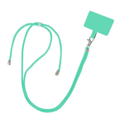 NAUJAS Reguliuojamas telefono raištelis Nuimamas kaklo laidas Kaklo dirželio karabinas Suderinamas pakabukas su kortele mobiliojo raktų pakabuko spalvoms