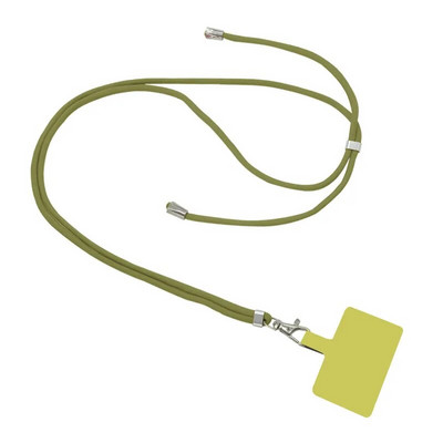 NAUJAS Reguliuojamas telefono raištelis Nuimamas kaklo laidas Kaklo dirželio karabinas Suderinamas pakabukas su kortele mobiliojo raktų pakabuko spalvoms