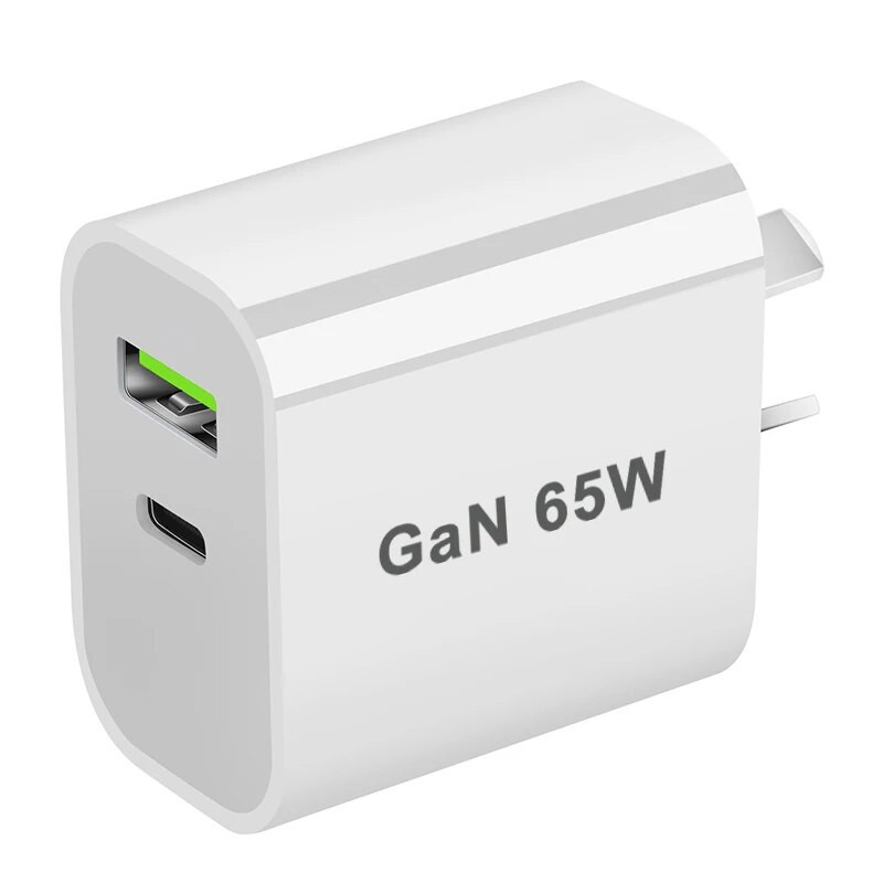 Φορτιστής USB C 65W Φορτιστής κινητού τηλεφώνου γρήγορης φόρτισης για iPhone 14 Pro Xiaomi Huawei Samsung Φορτιστής τοίχου 2 θυρών QC3.0