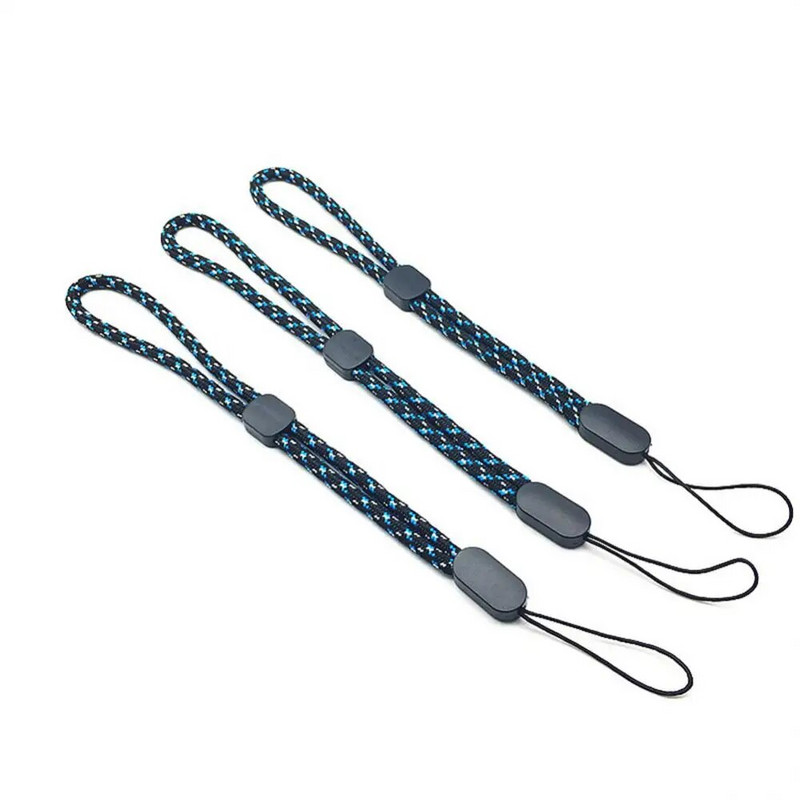 1/5 τμχ 20 εκ. Λουράκι τηλεφώνου καρπού χειρός Ρυθμιζόμενος νάιλον ιμάντες καρπού κινητού τηλεφώνου Πολύχρωμο κορδόνι τηλεφώνου για κάμερα/τηλέφωνο/μπρελόκ