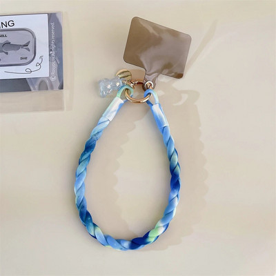 Mieli šviečiantys meškiukai telefono dirželiai Mieli sportiniai dirželiai Madingi ilgas mobiliojo telefono pakabukas, skirtas iPhone 14 stilingam dirželiui