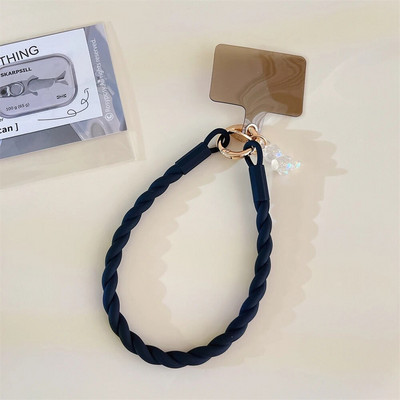 Mieli šviečiantys meškiukai telefono dirželiai Mieli sportiniai dirželiai Madingi ilgas mobiliojo telefono pakabukas, skirtas iPhone 14 stilingam dirželiui