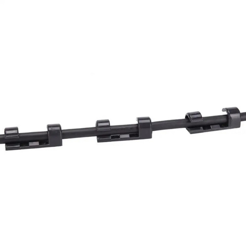 20 vnt. Lipnios kabelių spaustukai Stalinis kabelių laikiklis Laido tvarkyklė Laido laikiklis Fiksuotas USB įkrovimo linijos spaustukas