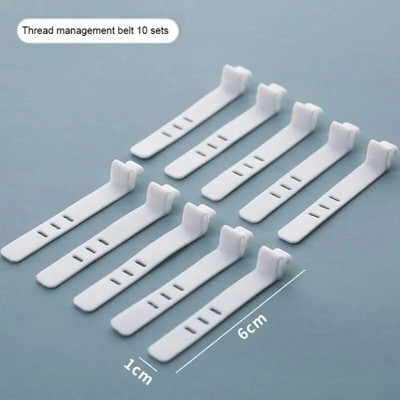 Kabelių laikymo dėžutė Skaidri plastikinė duomenų linija laikymo talpykla Rašomasis raštinės reikmenys Makiažo organizatorius Raktų papuošalų dėžutės laikiklis