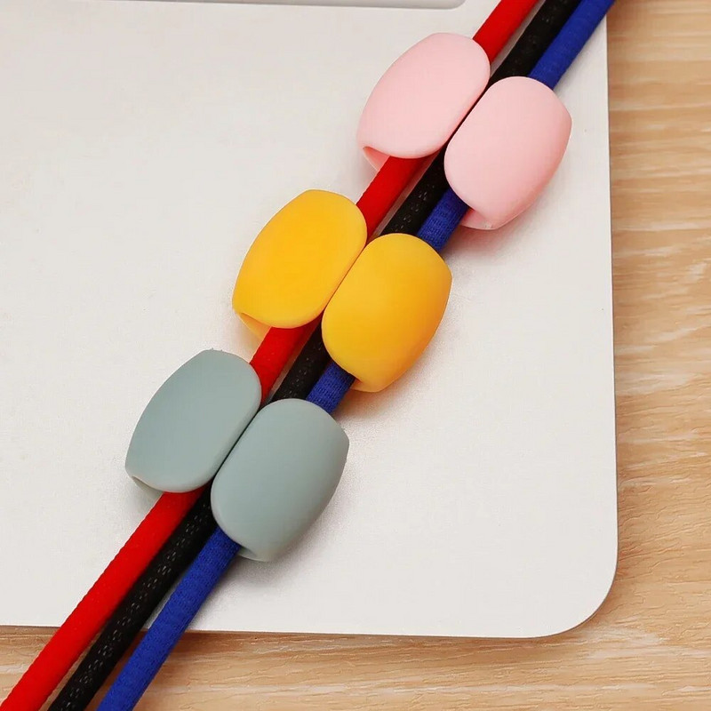 10/5/1PCS Daugiafunkcis kabelio laikiklis USB laikiklis Laido valdymo spaustukas Laido laikiklis Ausinės Ausinės Telefono įkroviklis Laido spaustukai