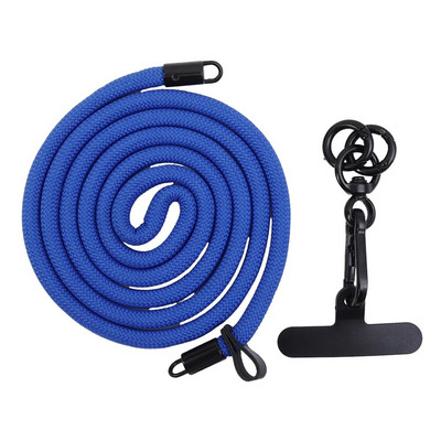 Universalus mobiliojo telefono dirželis su kortelių dirželiu, reguliuojami kryžminiai mobiliojo telefono kaklo dirželiai, skirti iPhone Samsung Xiaomi