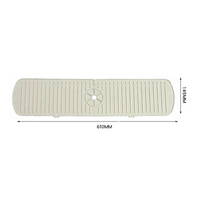 Virtuvinis maišytuvas purslų padas silikoninis kriauklės maišytuvas nuo purslų apsaugantis kilimėlis, kempinė, nutekėjimo stovas, stalviršio apsauga, skirta vonios virtuvės įtaisams