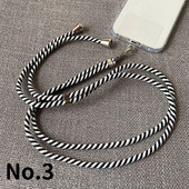 Universalus Crossbody Lanyard Kaklo papuošalo dirželis Mobilus Telefonas Ilgas reguliuojamas telefono dėklas su segtuku, skirtas iPhone xiaomi Samsung