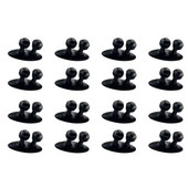 1/4/8/16 vnt Automobilio kabelio vyniotuvo vidinis kabelio lipnus spaustukas Kabelio laido valdymas Vielos laikiklio laido laikikliai