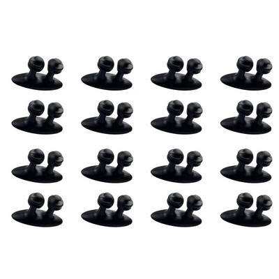 1/4/8/16 vnt Automobilio kabelio vyniotuvo vidinis kabelio lipnus spaustukas Kabelio laido valdymas Vielos laikiklio laido laikikliai