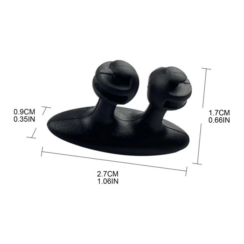 1/4/8/16 vnt Automobilio kabelio vyniotuvo vidinis kabelio lipnus spaustukas Kabelio laido valdymas Vielos laikiklio laido laikikliai