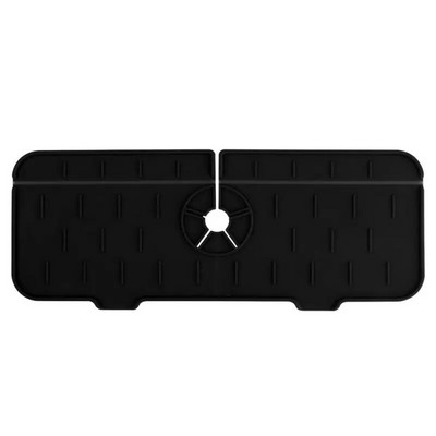 Covoraș pentru robinet din silicon de bucătărie Chiuvetă Scurgere Robinet Catcher Baie Protector blat Tavă dozator de săpun