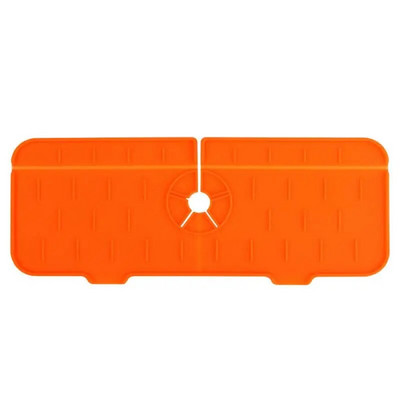 Covoraș pentru robinet din silicon de bucătărie Chiuvetă Scurgere Robinet Catcher Baie Protector blat Tavă dozator de săpun