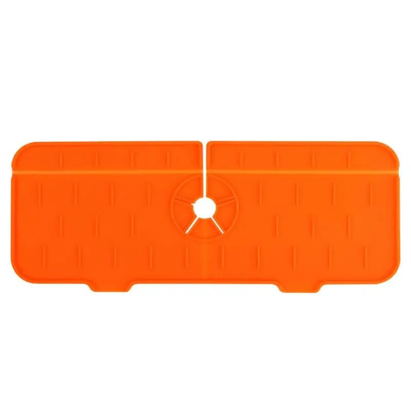 Covoraș pentru robinet din silicon de bucătărie Chiuvetă Scurgere Robinet Catcher Baie Protector blat Tavă dozator de săpun