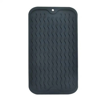 55/30 cm Silikoniniai stalo reikmenys pagalvėlė virtuvės reikmenų apsaugos kilimėlis nuo slydimo kriauklės padėklas Indų džiovinimo pagalvėlė laikymo kriauklės nutekėjimo kilimėlis