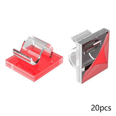 50/20/10 DB Kábelrendező kapcsok Dróttekercselő tartó Fülhallgató Egér Vezetékcsipesz védő Kezelés Ragasztó kampók Asztali bilincs