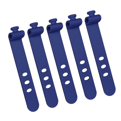 5 vnt. silikono telefono duomenų kabelio vyniotuvas, ausinių spaustukas, daugkartinio naudojimo kabelių dirželiai, valdymo vielos laido tvirtinimo laikiklis, kabelio diržo raištis