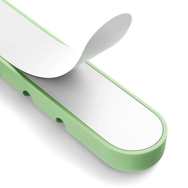 Kabelių laikiklis silikoninis USB duomenų kabelio laikiklis stalinis laidas laido tvarkyklė Kabelių apsauga Tvarkingi valdymo įrankiai biuro namams