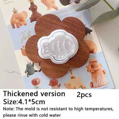 Miela žuvies formos sausainių pjaustyklė „pasidaryk pats“ fondant pyragaičiai sausainiai, plastikinės formos, gimtadienio šventės kepimo įrankiai, desertai, saldainiai, dekoro reikmenys