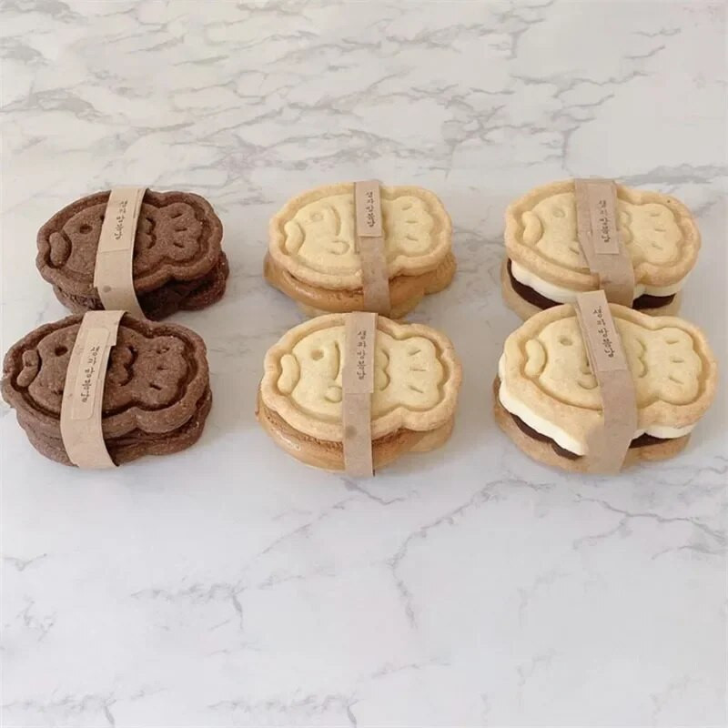 Miela žuvies formos sausainių pjaustyklė „pasidaryk pats“ fondant pyragaičiai sausainiai, plastikinės formos, gimtadienio šventės kepimo įrankiai, desertai, saldainiai, dekoro reikmenys