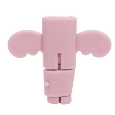 1-4 gab. Silikona lādēšanas kabeļa aizsargs, pretplīsuma uzmava universālajam mobilā tālruņa datu vadu aptinumam kabeļu uztīšanas organizatoram