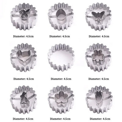 Húsvéti süti bélyegző szett rozsdamentes acél nyúltojás formájú keksz sütőforma lekvár sütemény forma péksütemény pékáru kiegészítők