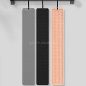 Ilgas neslystantis kilimėlis Pilka neslidžios juostelės Nuvalykite nutekėjimą Neslystančios pakabinamos skylės dizainas Silikoninis padėkliukas, nutekėjimo kilimėlis Silikagelis