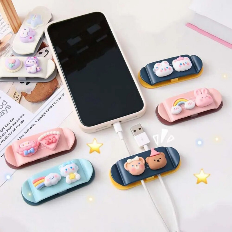 Daugiafunkcinis kabelio laikiklio spaustukas, lipnus laido reguliatorius, pakabinamas tvirtinimo laido apsauga