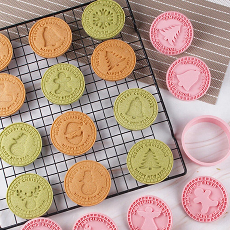 Kalėdų sausainių pjaustyklė, meduolių eglutė, Kalėdų puošmena, sausainių formelė, 2024 m. Naujųjų metų „Navidad“ dovanų kepimo priemonė