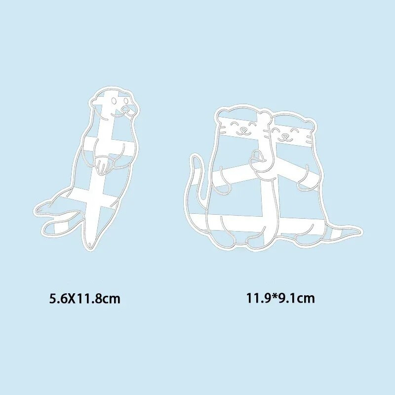 1/2 vnt. jūros ūdros formos sausainių pjaustyklės 3D plastikinės kepimo biskvitų formelės „pasidaryk pats“ fondant sausainių formelės antspaudų pyragaičių pyragų dekoravimo įrankis