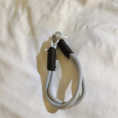 Kūrybingas pintas raktų pakabukas, skirtas telefono dėklui, moteriškas, mazgas, dirželis, automobilio raktų pakabukas, pasidaryk pats, madingi raktų pakabukai