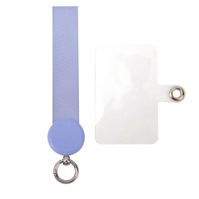 Mobiliojo telefono dirželis trumpas riešo dirželis su kortele, skirtas iPhone Samsung Huawei telefonams universalus apsaugos nuo pametimo apyrankės dirželis