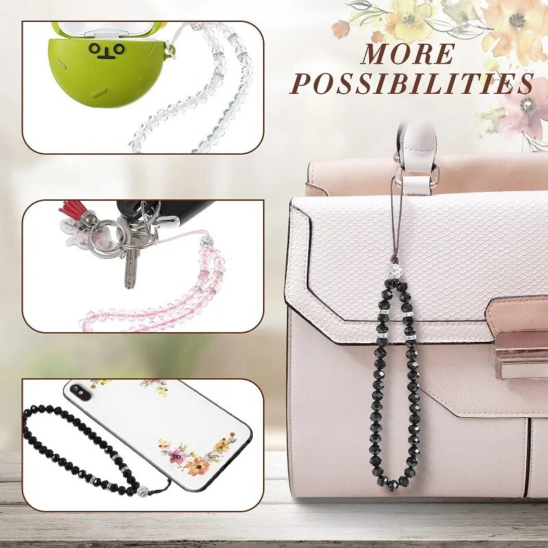 Euroopa ja Ameerika uus kristallist mobiiltelefoniketi ripats Naiste käepael Mobiiltelefoni kaelapael helmed käepael