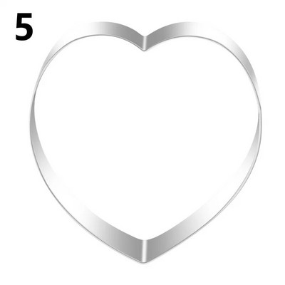 Vestuvinės nuotakos širdelės sausainių pjaustyklės sausainių formelės pasidaryk pats Valentino dienos kepimo įrankiai sausainių vaisių antspaudas cukraus kubelių pyrago dekoras