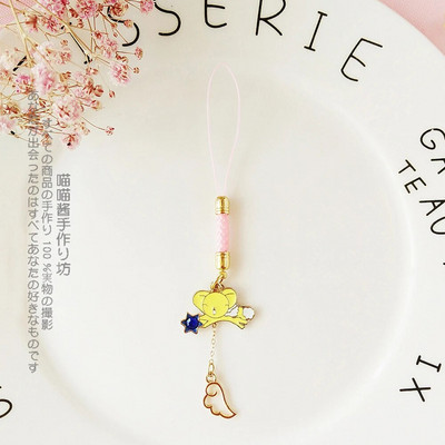 Mielos japoniško stiliaus išmaniojo telefono apyrankės, skirtos iPhone/Samsung/Xiaomi/Huawei mobiliojo telefono dirželio pakabinimo virvei, mergaičių telefono žavesiui