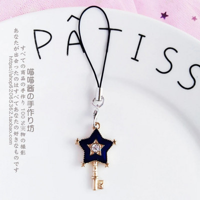 Mielos japoniško stiliaus išmaniojo telefono apyrankės, skirtos iPhone/Samsung/Xiaomi/Huawei mobiliojo telefono dirželio pakabinimo virvei, mergaičių telefono žavesiui