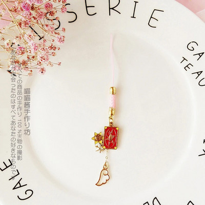 Mielos japoniško stiliaus išmaniojo telefono apyrankės, skirtos iPhone/Samsung/Xiaomi/Huawei mobiliojo telefono dirželio pakabinimo virvei, mergaičių telefono žavesiui