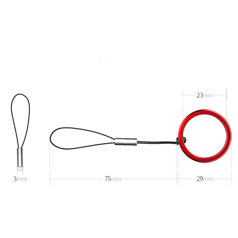 Ιμάντες καρπού Γούρια για κορδόνι χειρός για κλειδιά κάμερας κινητού τηλεφώνου Αλυσίδα κορδονιού Χαριτωμένο κορδόνι Μπρελόκ Μπρελόκ Σχοινί κρεμαστό